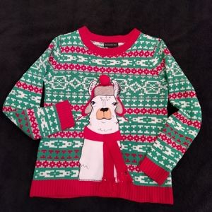 Large kids size 14/16 "Ugly Sweater"